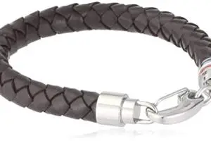 Tommy Hilfiger Jewelry Bracelet pour Homme en Cuir Marron - 2700530