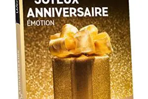 Wonderbox - Coffret cadeau anniversaire - JOYEUX ANNIVERSAIRE EMOTION - Valable 3 ans et 3 mois