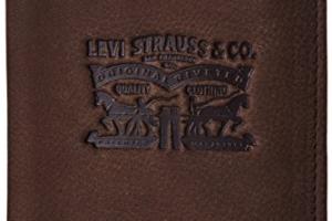 Levi's Vintage Two Horse Vertical Portefeuille, Marron (29 Dark Brown), Taille unique
