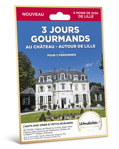 3 jours gourmands au château - autour de Lille