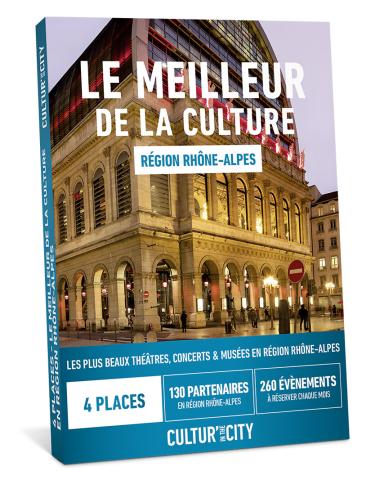 Le meilleur de la culture en région Rhône-Alpes - 4 Places