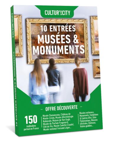 Musées & Monuments - 10 Entrées