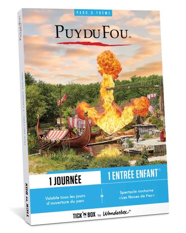 Puy du Fou 1 jour - 1 entrée enfant