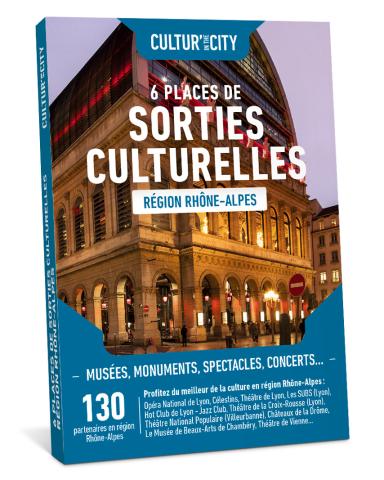 Sorties Culturelles Rhône-Alpes - 6 Places
