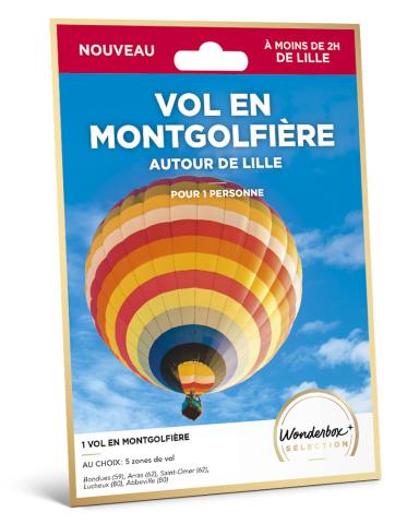 Vol en montgolfière - autour de Lille