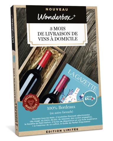 Le Petit Ballon - 3 mois de livraison de vins à domicile